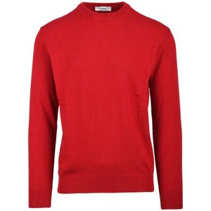 Refabrics, Heren, Truien, Rood, Maat: XL Kasjmier,