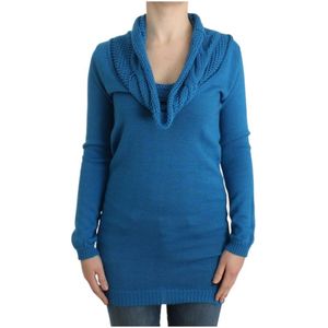 Costume National, Dames, Jurken, Blauw, Maat: M