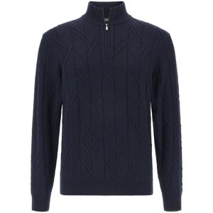 Boggi Milano, Heren, Truien, Blauw, Maat: S Wol,