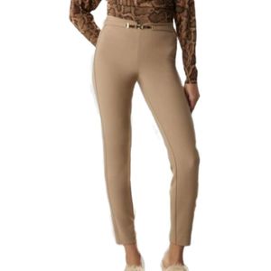 Simona Corsellini, Dames, Broeken, Grijs, Maat: M Katoen,