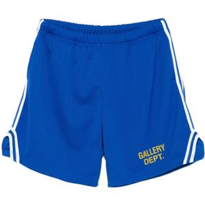 Gallery Dept., Heren, Korte broeken, Blauw, Maat: XL Poliester,