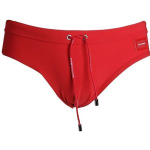 Dolce & Gabbana, Heren, Badkleding, Rood, Maat: XL Poliester,