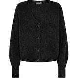 Mos Mosh - Mmthora V-Neck Knit Cardigan - Zwart - Dames
