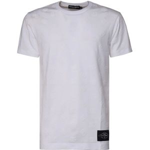 Dolce & Gabbana, Heren, Tops, Wit, Maat: M Katoen,