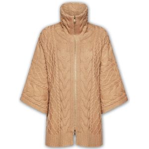 Elena Mirò, Dames, Truien, Bruin, Maat: S/M Wol,