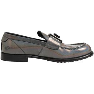 Dolce & Gabbana, Heren, Schoenen, Grijs, Maat: 44 EU Zijde,