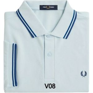 Fred Perry, Heren, Tops, Blauw, Maat: 2XL