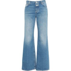 Closed, Dames, Jeans, Blauw, Maat: W26 Katoen,
