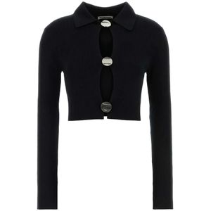 Jil Sander, Dames, Truien, Zwart, Maat: M