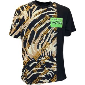 Just Cavalli, Heren, Tops, Veelkleurig, Maat: S