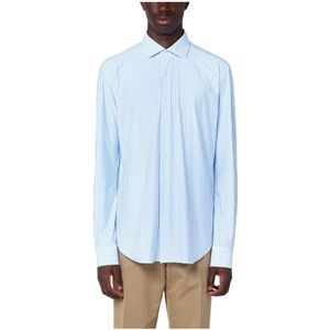 Xacus, Heren, Overhemden, Blauw, Maat: 3XL Polyamide,