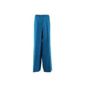 Pinko Blauwe Pantalon , Blue , Dames , Maat: L