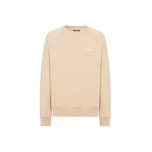 Balmain Flock sweatshirt , Beige , Heren , Maat: S