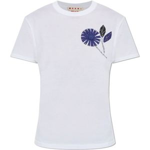 Marni, Dames, Tops, Wit, Maat: XS Katoen,