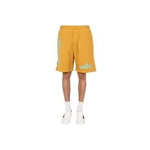 Dsquared2 Casual shorts , Yellow , Heren , Maat: M