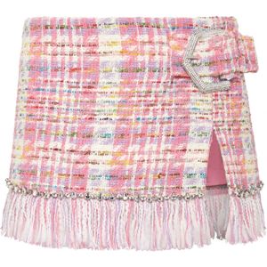 Philipp Plein, Dames, Rokken, Roze, Maat: XS Katoen,