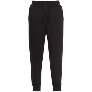 Schott Nyc, Heren, Broeken, Zwart, Maat: 2XL Fleece,