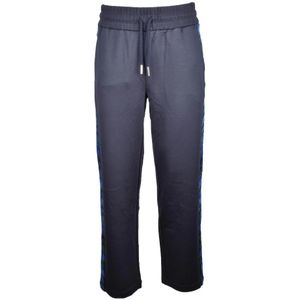 Missoni, Heren, Broeken, Blauw, Maat: M Viscose,