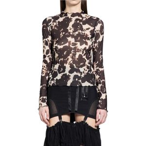 Knwls, Dames, Tops, Veelkleurig, Maat: S Poliester,