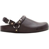 Studded Clogs - Bruin - Instappers