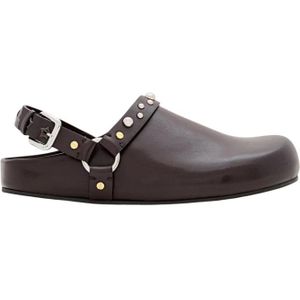 Studded Clogs - Bruin - Instappers