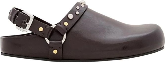 Studded Clogs - Bruin - Instappers