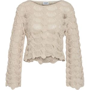 Noisy May, Dames, Truien, Beige, Maat: S