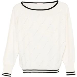 Liu Jo, Dames, Truien, Veelkleurig, Maat: XS Viscose,