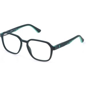 Police - VK152 - Optische Monturen - Geïnjecteerd - Groente - Geometrisch