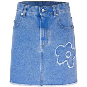 Marni, Dames, Rokken, Blauw, Maat: XS Denim,