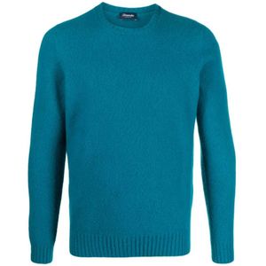 Drumohr, Heren, Truien, Blauw, Maat: 2XL