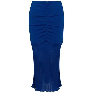 Tom Ford, Dames, Rokken, Blauw, Maat: S Jersey,