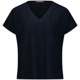 Vera Mont - Blouse met V-hals - Blauw - Dames