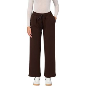 Kocca, Dames, Broeken, Bruin, Maat: M Viscose,