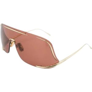 Loewe - Signature Shield - Zonnebril - Geel - Unisex