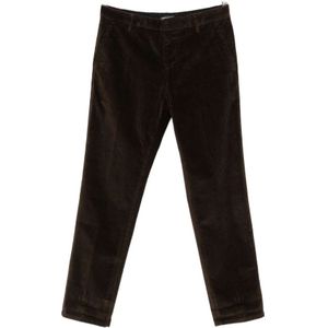 Dondup, Heren, Jeans, Bruin, Maat: W32 Corduroy,