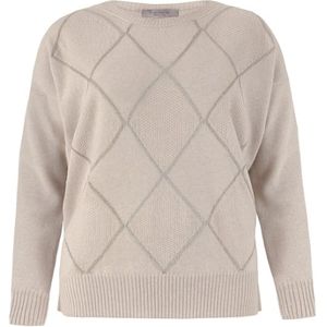 D.Exterior, Dames, Truien, Beige, Maat: XL