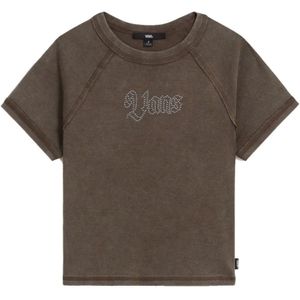 VANS Shirt 'Claire Embellished Baby'  donkerbruin