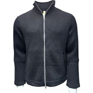 Brixtol Textiles, Heren, Truien, Blauw, Maat: L Katoen,