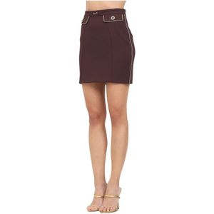 Elisabetta Franchi, Dames, Rokken, Bruin, Maat: M