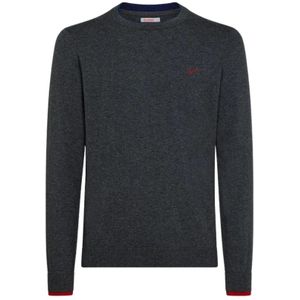 Sun68, Heren, Truien, Grijs, Maat: 3XL