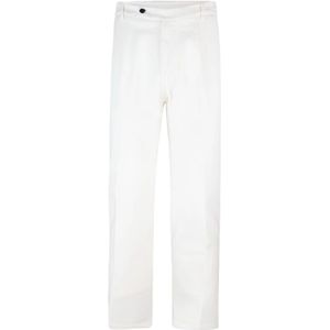 Eleventy, Heren, Broeken, Wit, Maat: W30 Katoen,