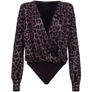 Philipp Plein, Dames, Tops, Roze, Maat: M Jersey,