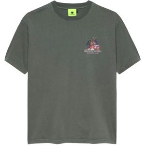 New Amsterdam Surf Association, Heren, Tops, Grijs, Maat: XS Katoen,