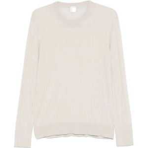 Eleventy, Heren, Truien, Beige, Maat: L Zijde,