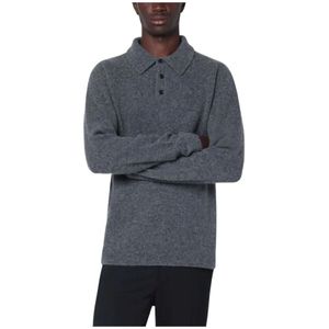 Roberto Collina, Heren, Tops, Grijs, Maat: XL