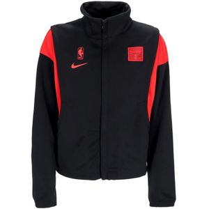 Nike Chicago Bulls Retro Fly Tracksuit Jacket , Black , Heren , Maat: M