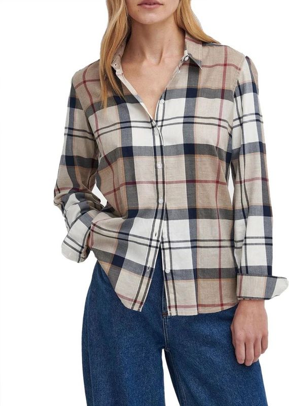 Bredon - Shirt - Beige - Multicolor - 100% Katoen