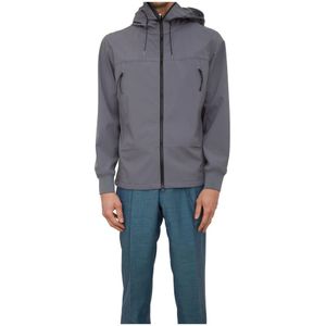 C.p. Company, Heren, Sweatshirts & Hoodies, Grijs, Maat: M Poliester,