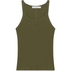 Iro, Dames, Tops, Groen, Maat: S Katoen,